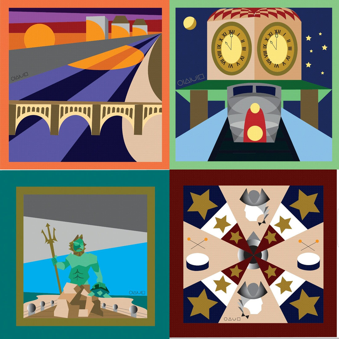 Left Corner Pocket - X Of Pentacles