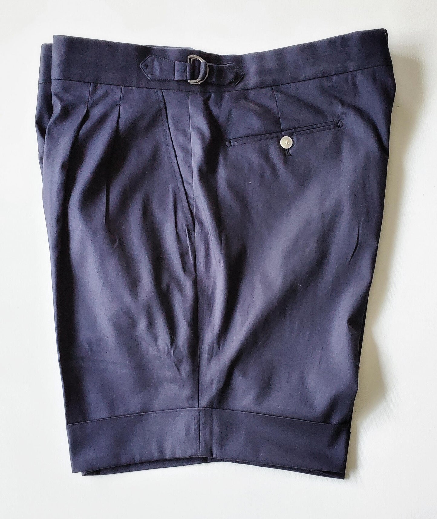 High Waisted Shorts - Cotton Panama - X Of Pentacles