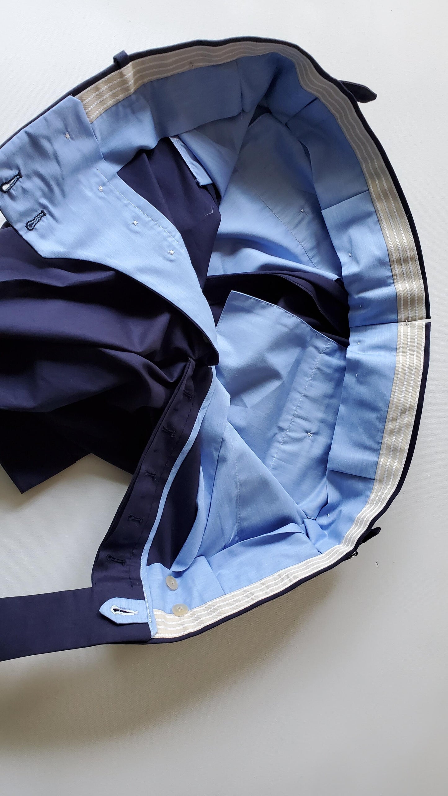 High Waisted Shorts - Cotton Twill - X Of Pentacles