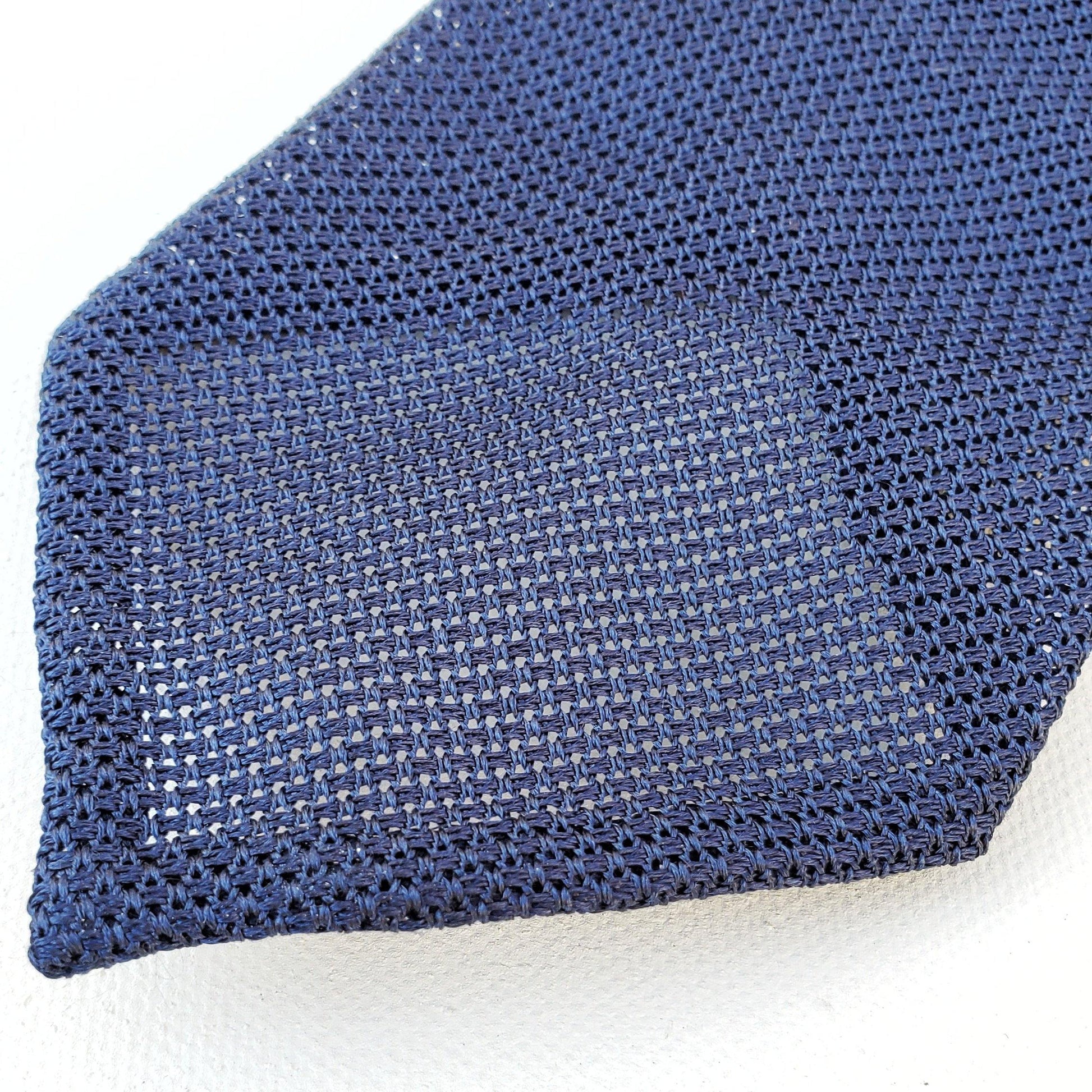Navy Blue Classic Necktie - X Of Pentacles