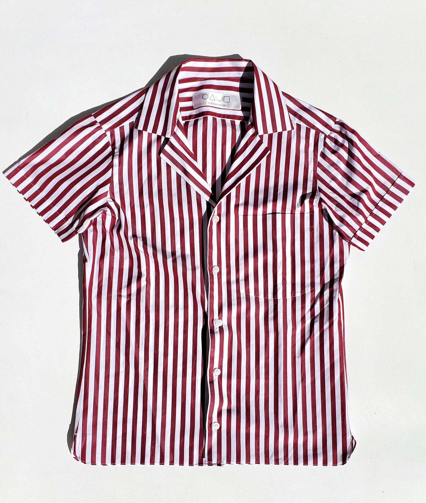 Capri Collar Short Sleeve Shirt - Womens - X Of Pentacles