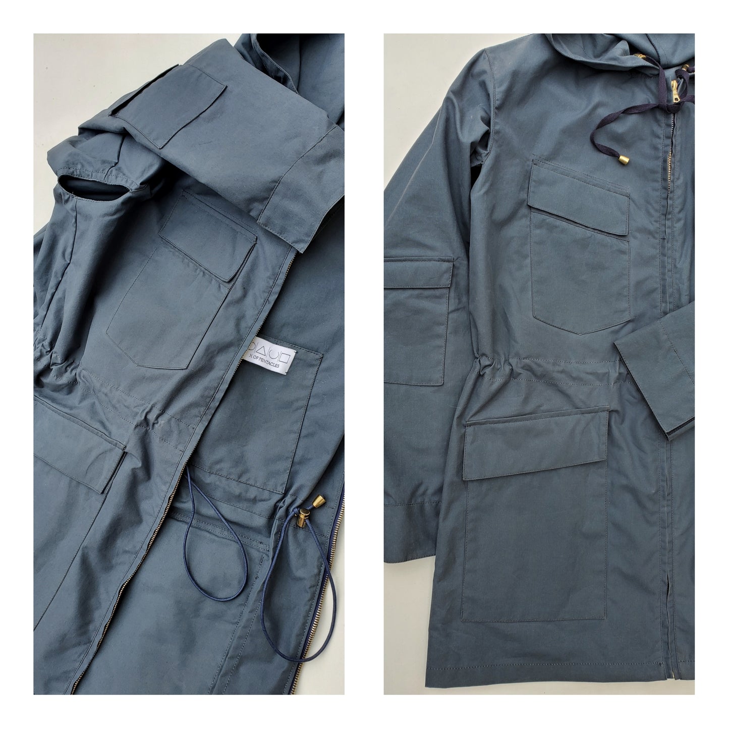 PRE-ORDER Waxed Cotton Rain Parka