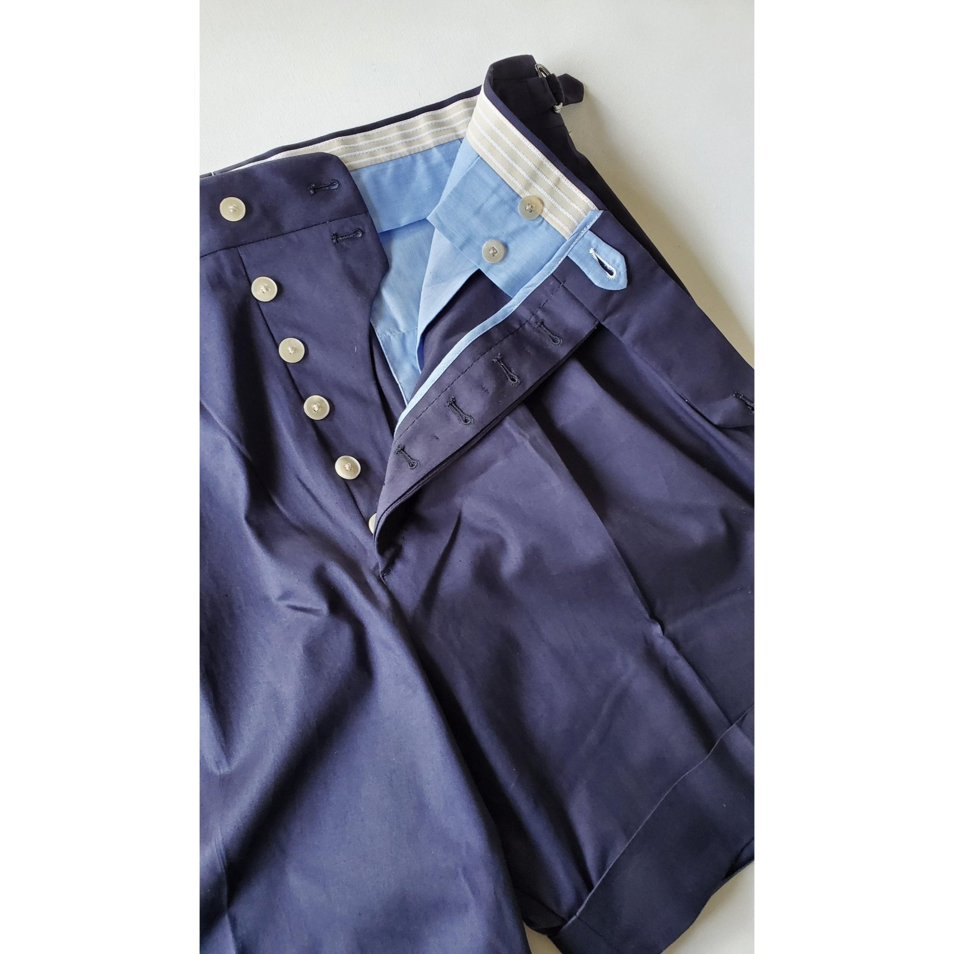 High Waisted Shorts - Cotton Panama - X Of Pentacles