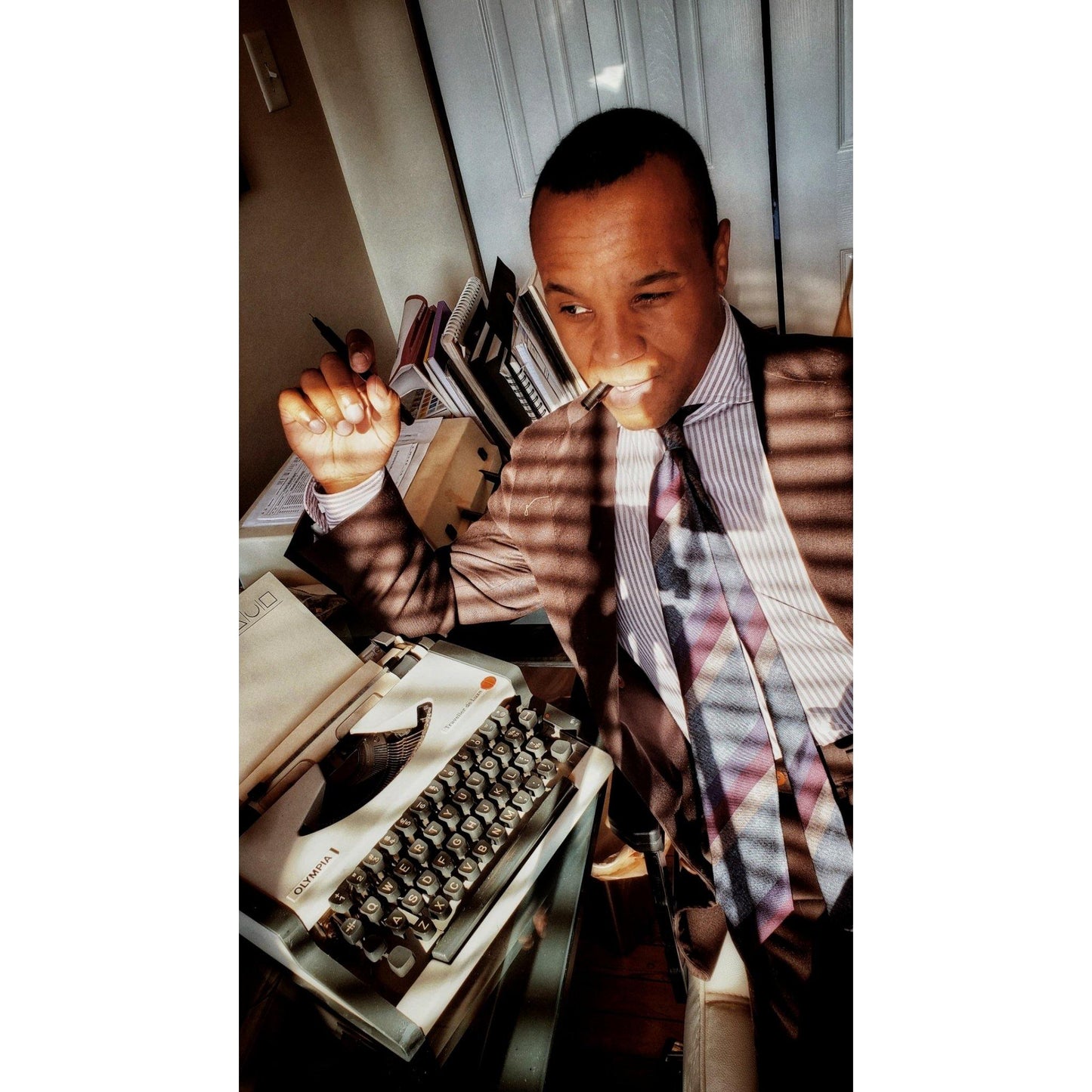 Print Silk Tie - Made in Italy - X Of Pentacles