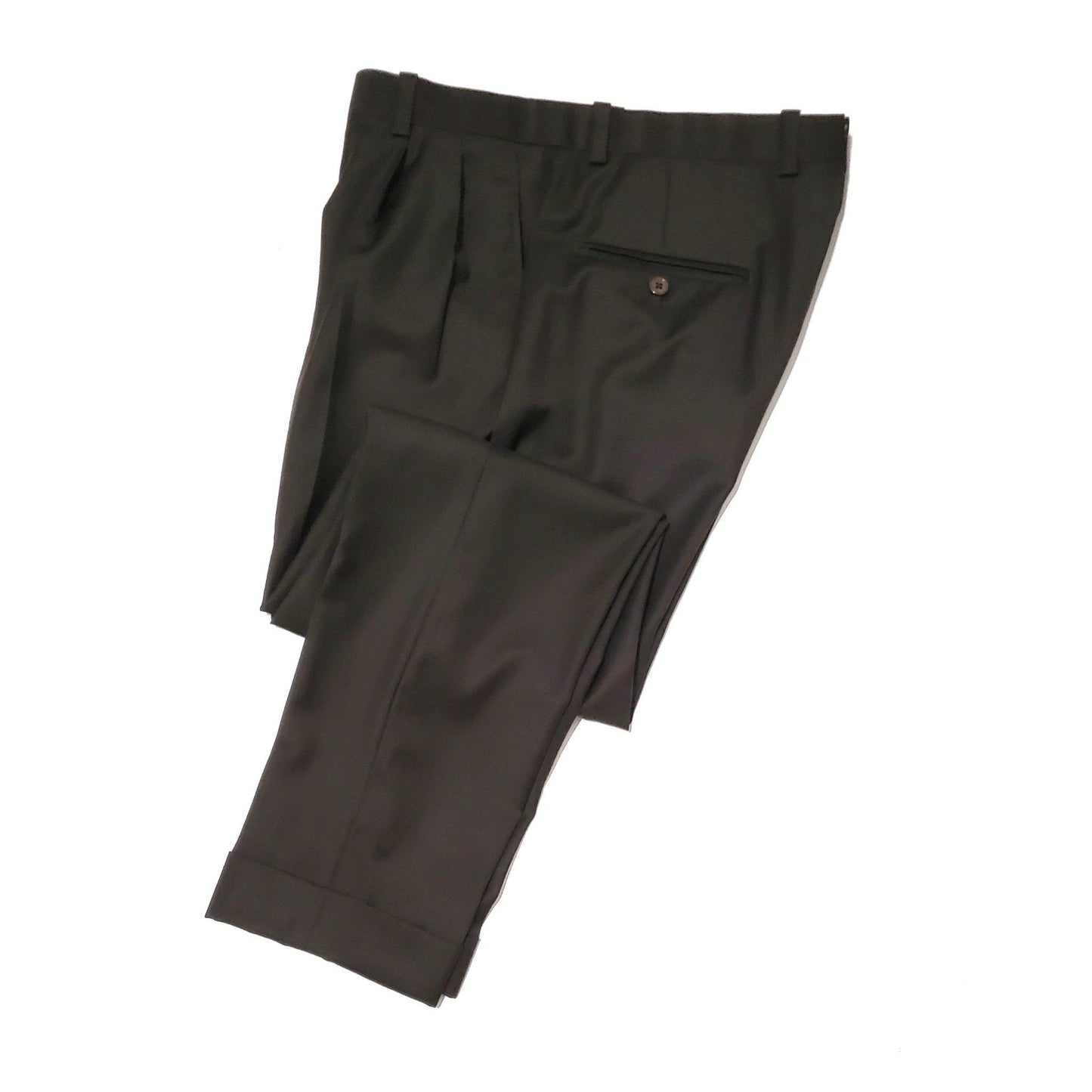 Chocolate Brown Wool Neapolitan Suit - X Of Pentacles