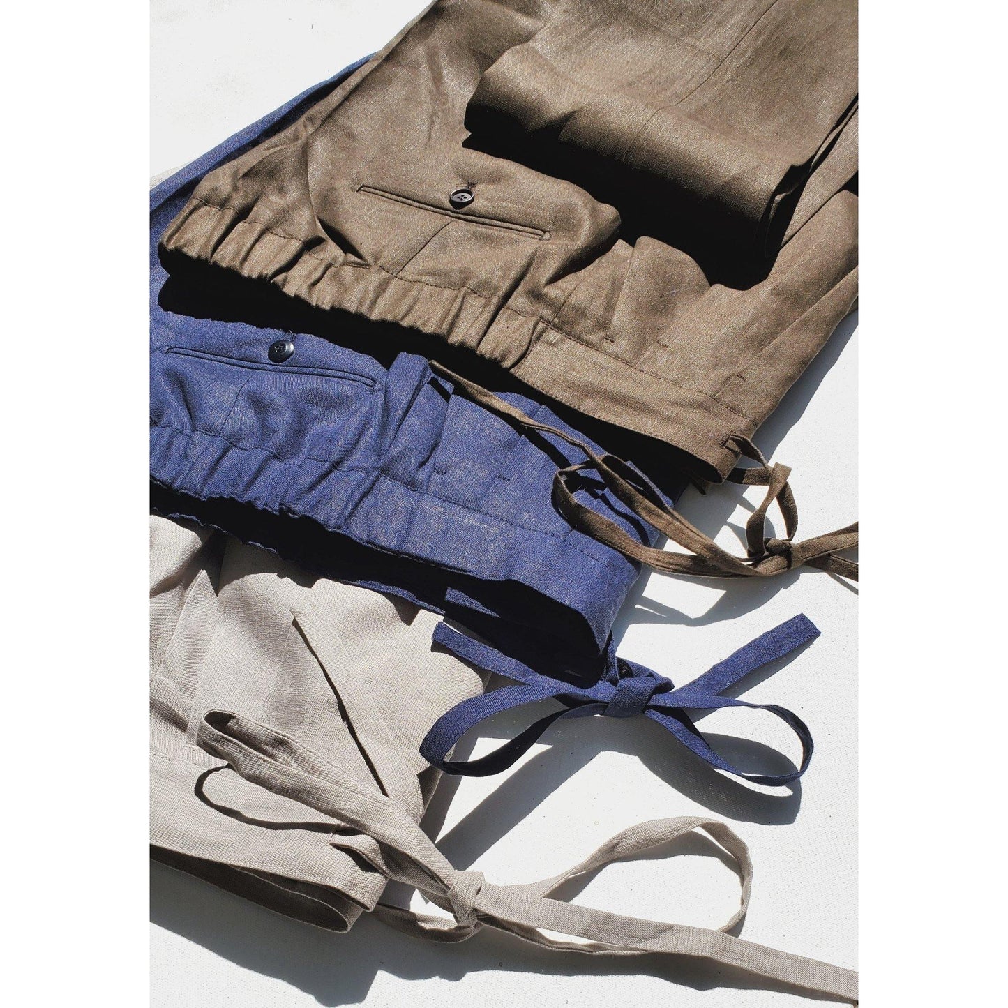 Linen Lounge Trousers - X Of Pentacles