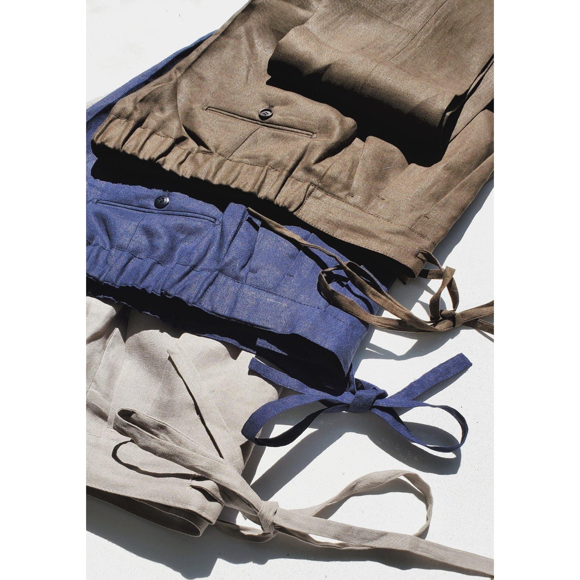 Linen Lounge Trousers - X Of Pentacles