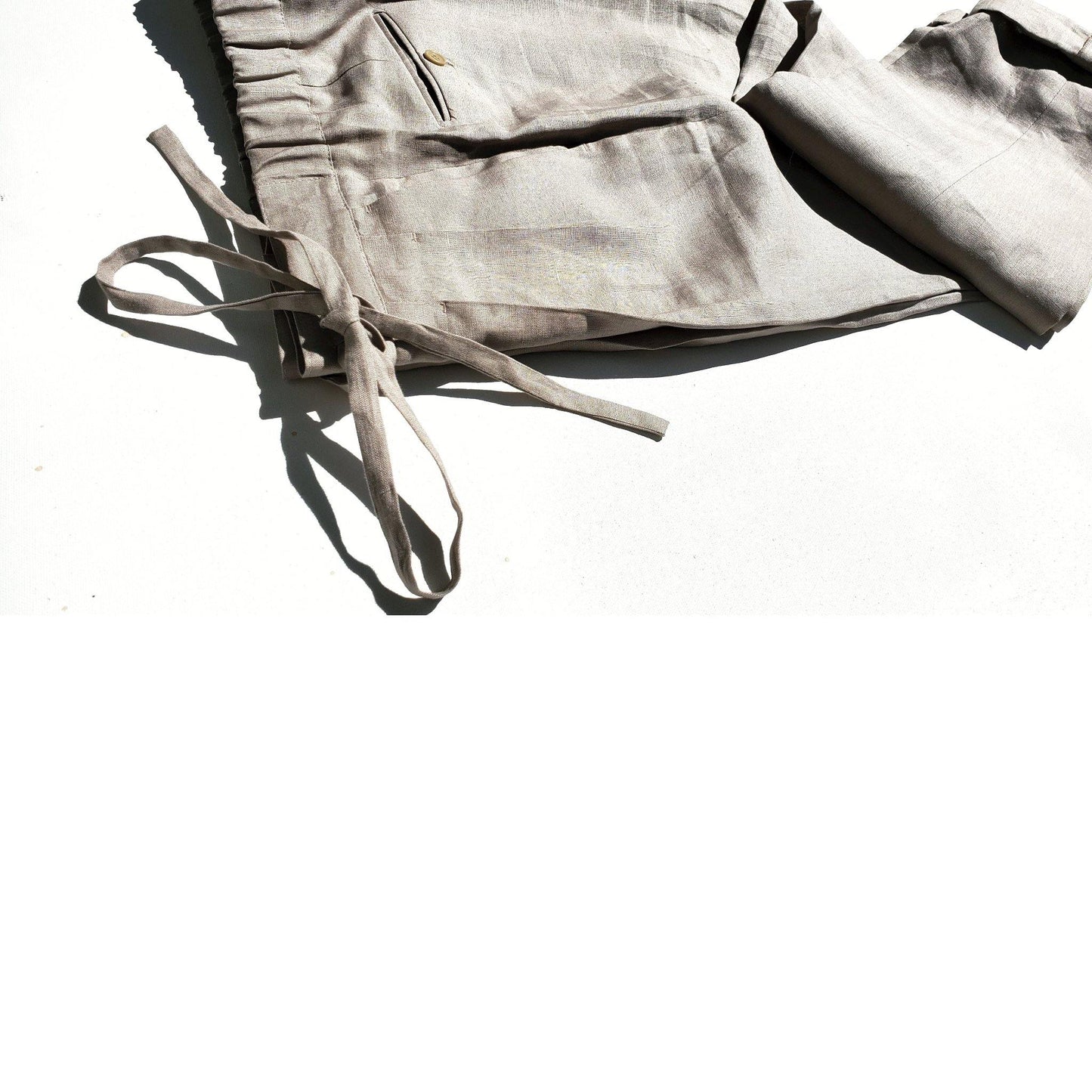 Linen Lounge Trousers - X Of Pentacles