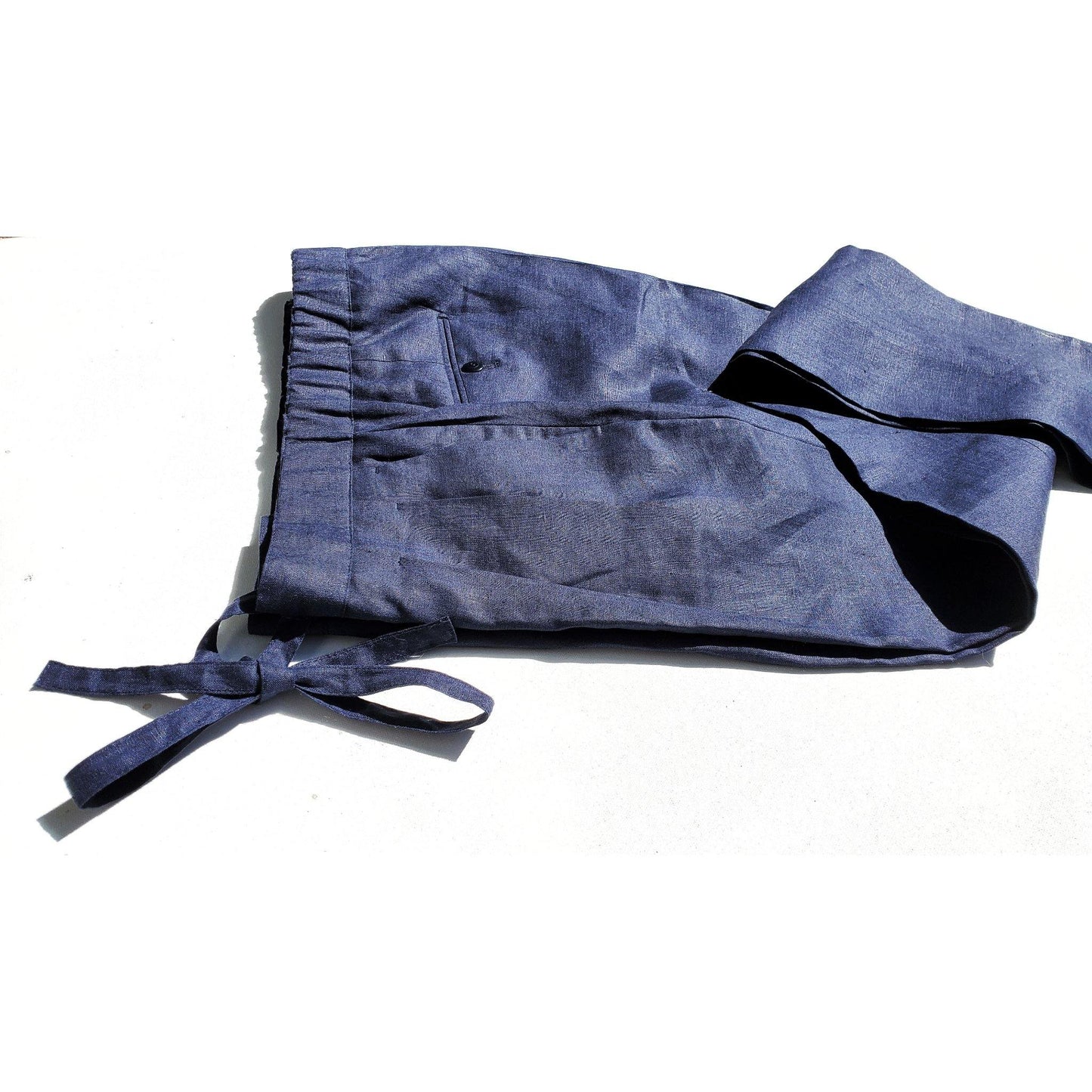 Linen Lounge Trousers - X Of Pentacles