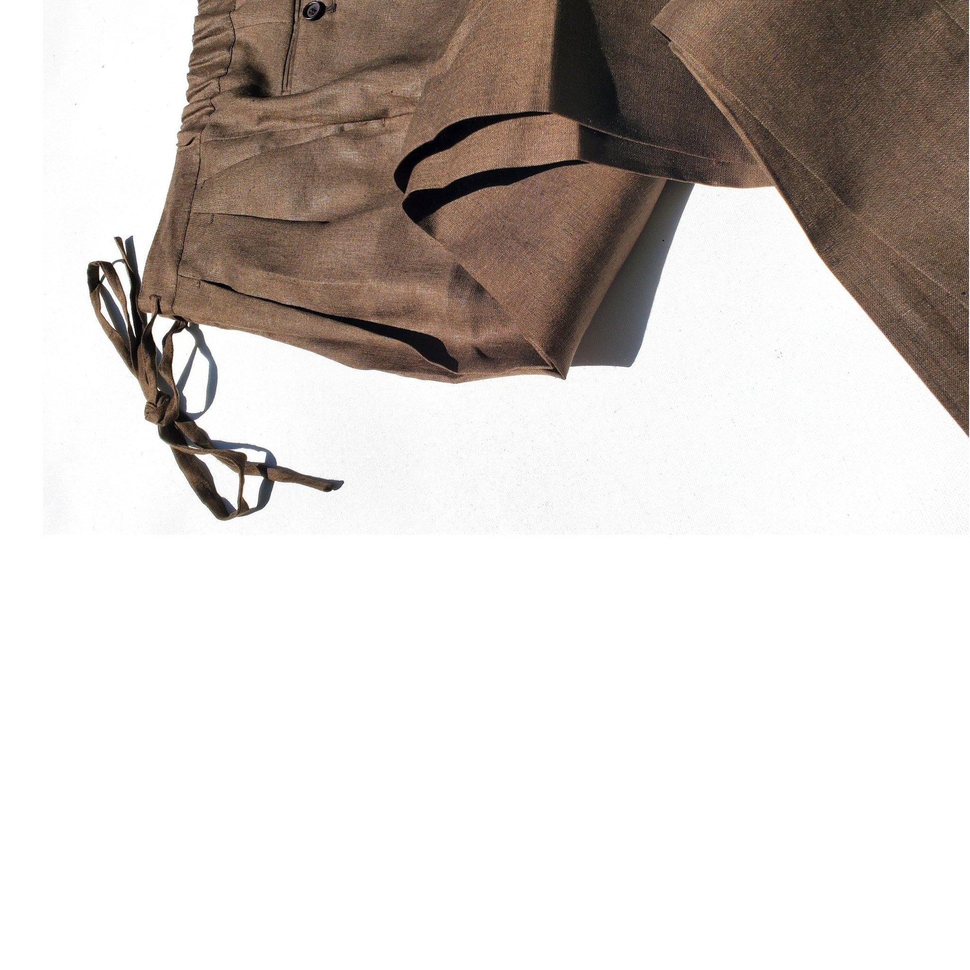 Linen Lounge Trousers - X Of Pentacles