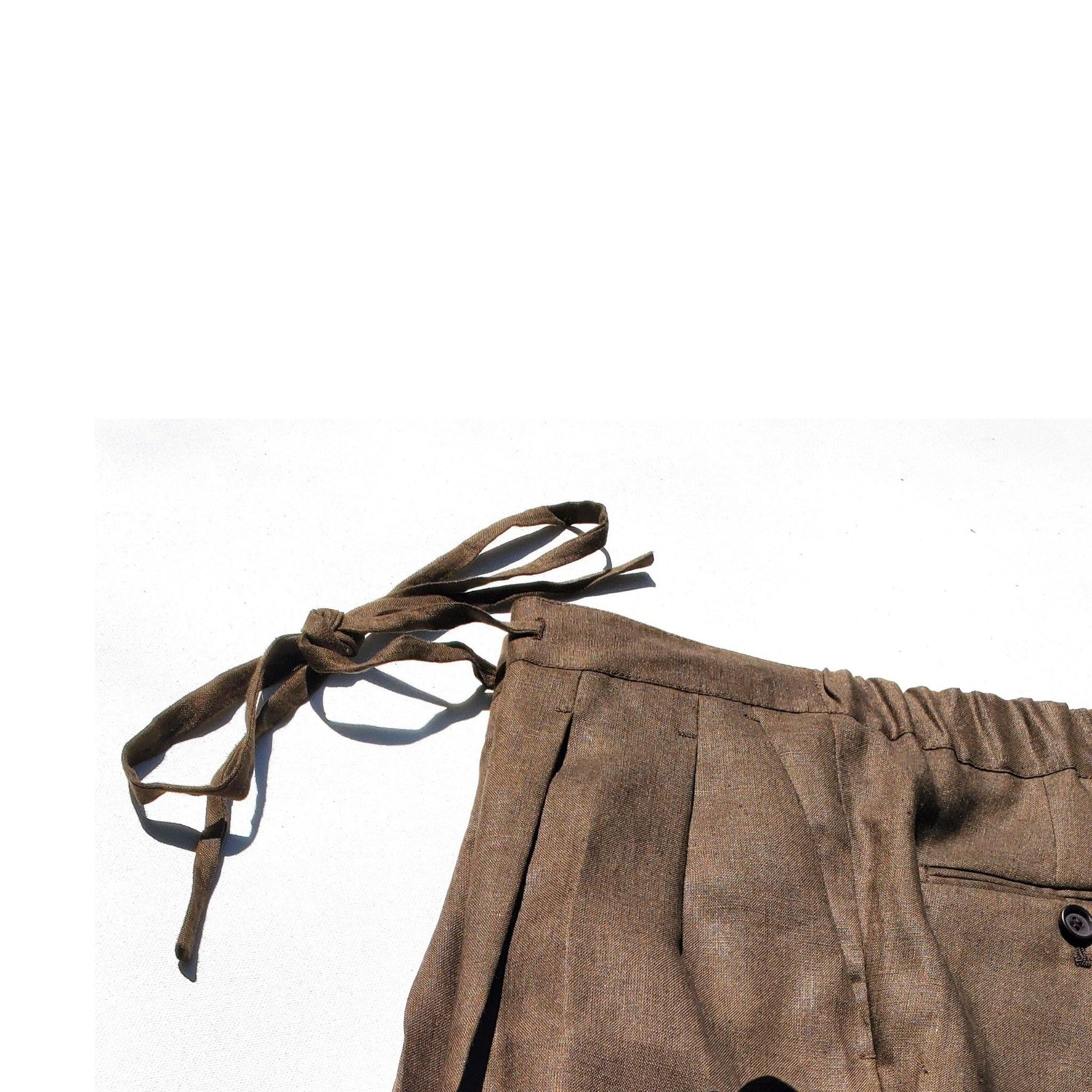 Linen Lounge Trousers - X Of Pentacles