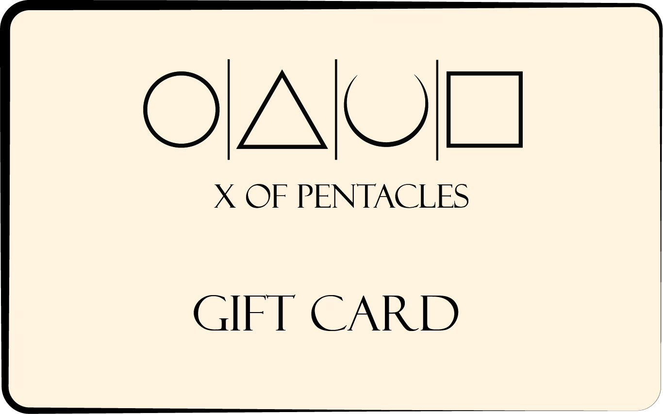 GIFT CARD - X Of Pentacles