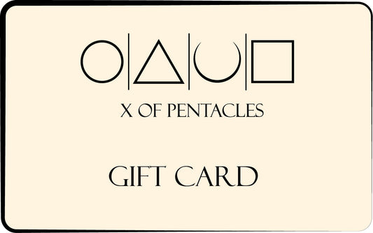 GIFT CARD - X Of Pentacles