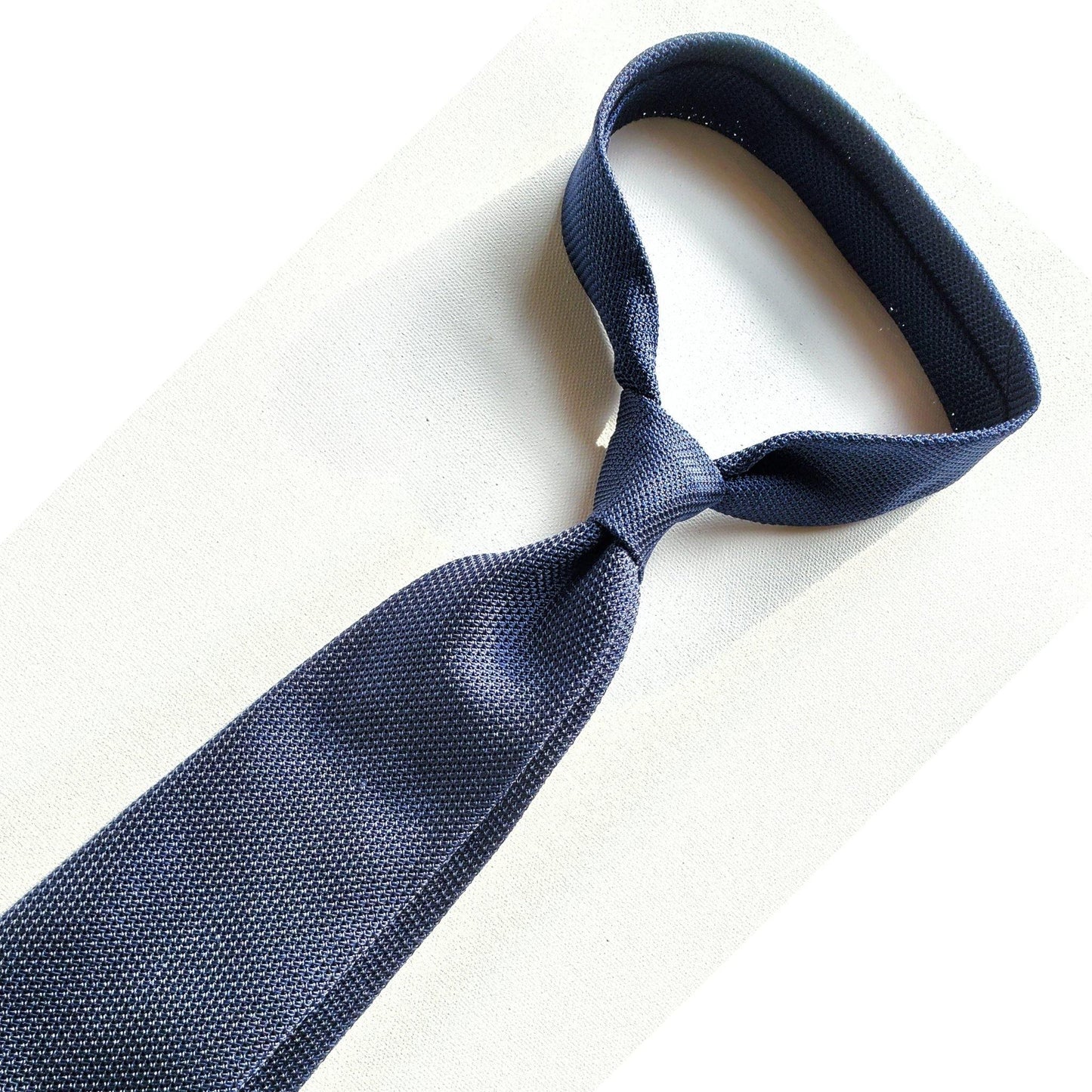 Navy Blue Classic Necktie - X Of Pentacles