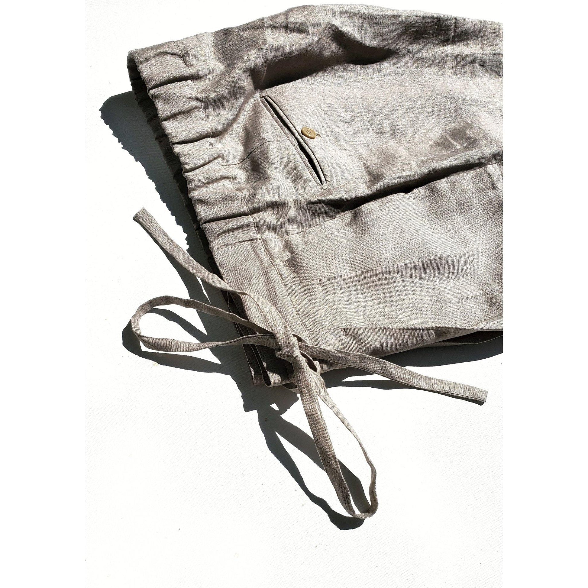 Linen Lounge Trousers - X Of Pentacles